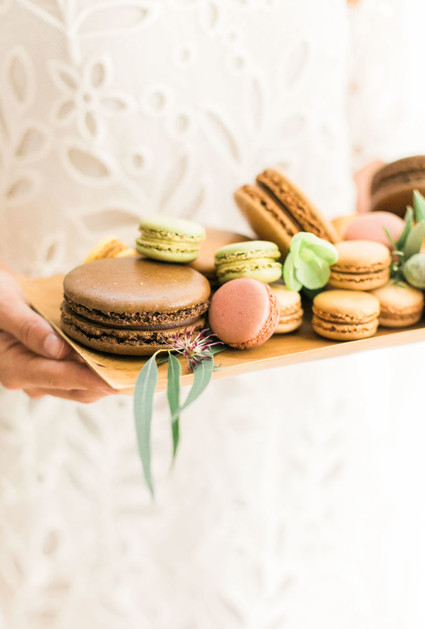 Colorful macarons
