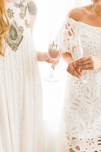 Champagne flutes
