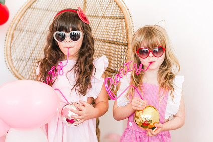 Little girls Valentine's party Inspiration