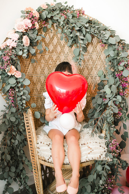 Little girls Valentine's party Inspiration