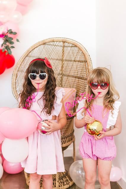 Little girls Valentine's party Inspiration