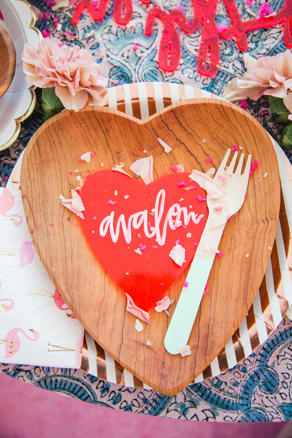 Little girls Valentine's party Inspiration