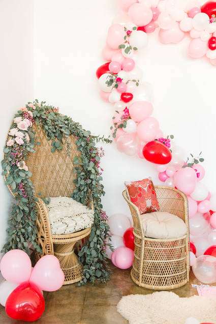 Little girls Valentine's party Inspiration