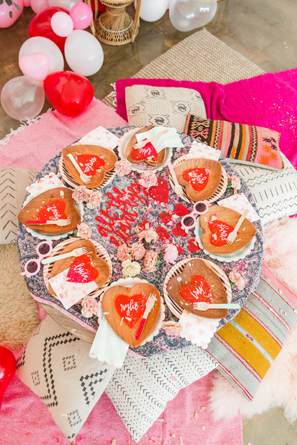 Little girls Valentine's party Inspiration