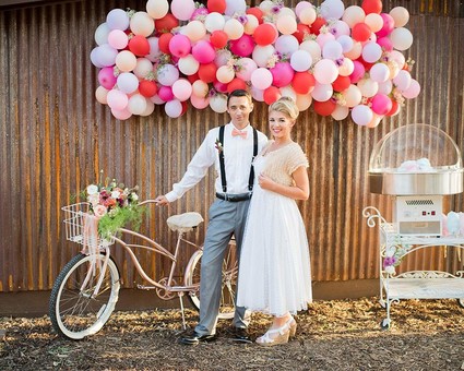 Valentine's Day balloons