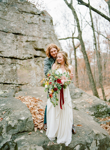Winter wedding portrait Inspiration