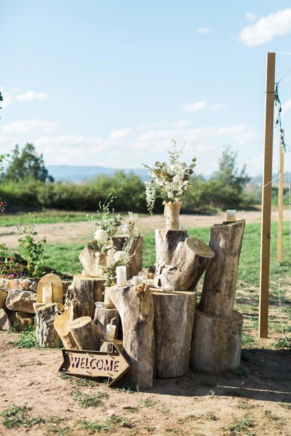 Rustic homespun Colorado wedding