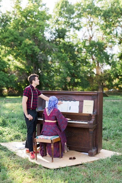 Rustic homespun Colorado wedding Inspiration
