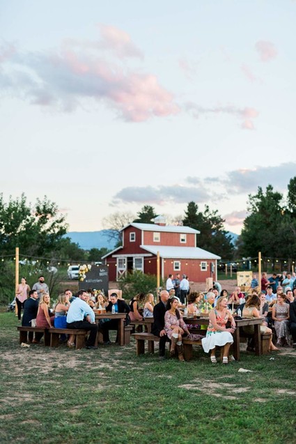 Rustic homespun Colorado wedding