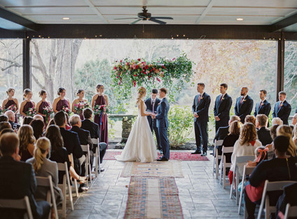 Classic wedding ceremony