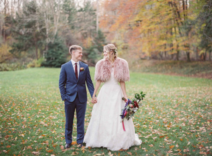 Classic elegant jewel tone wedding