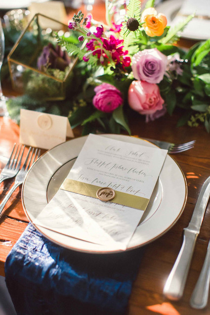 Elegant place setting Inspiration