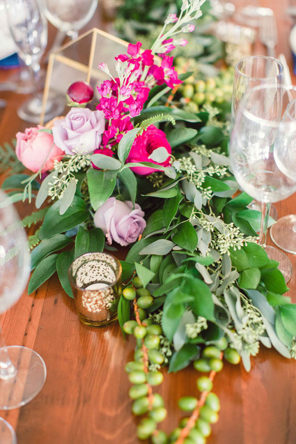 Vibrant wedding flowers