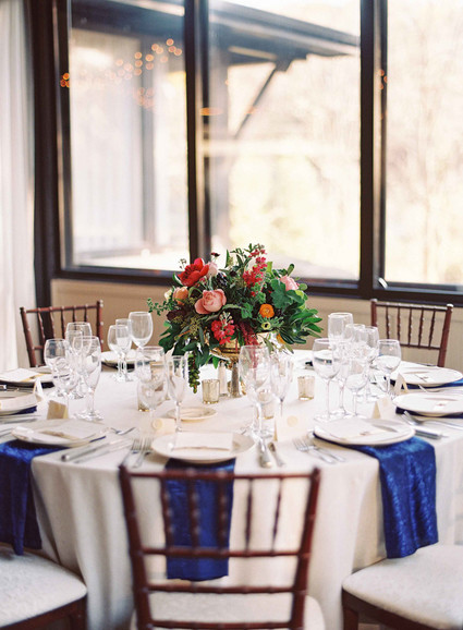 Classic elegant jewel tone wedding
