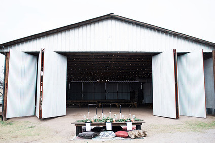 Modern farm wedding inspiration Inspiration