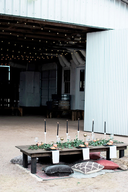 Modern farm wedding inspiration Inspiration