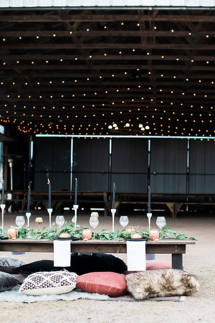 Modern farm wedding inspiration