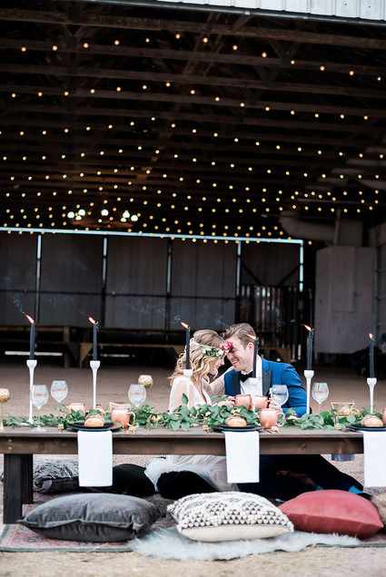 Modern farm wedding inspiration Inspiration