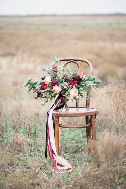 Farm wedding bouquet