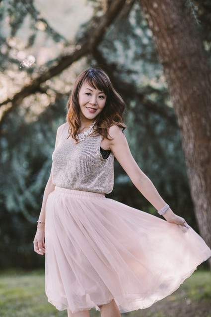 Family maternity photos in Barcelona