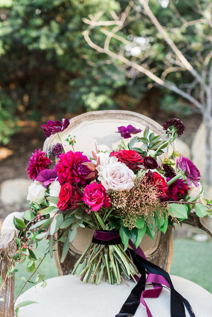 Valentine's bridal bouquet