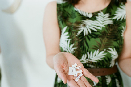 Modern gender reveal party