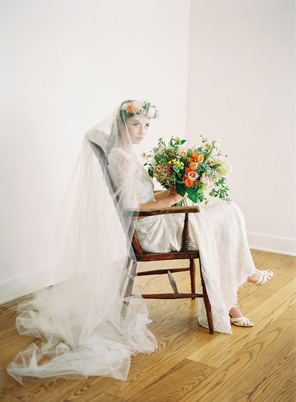 Tomomi Okubo wedding gown Inspiration