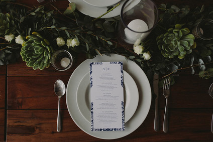 Modern place setting Inspiration