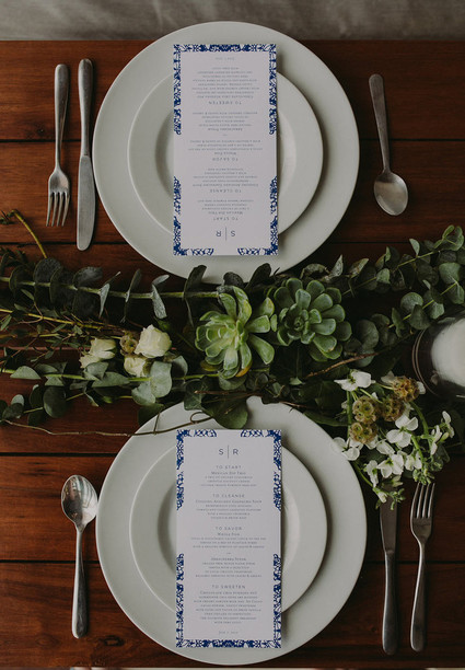 Modern place settings Inspiration