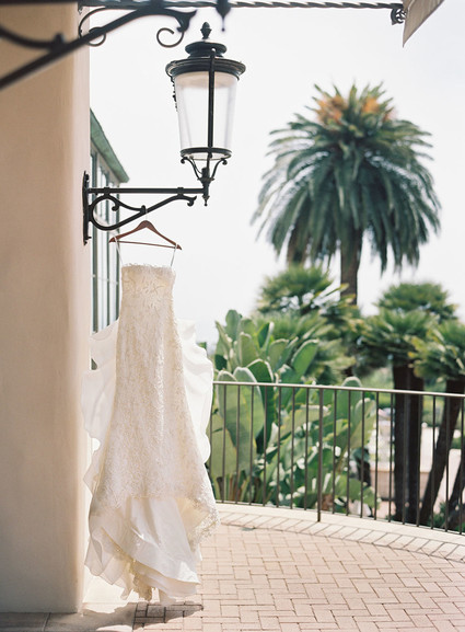 Oscar de la Renta wedding dress