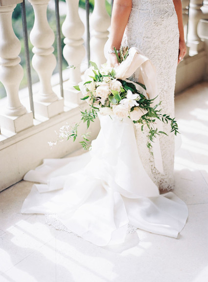 Oscar de la Renta wedding dress