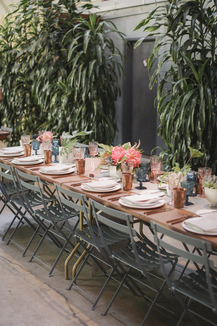 Modern Millwick LA wedding