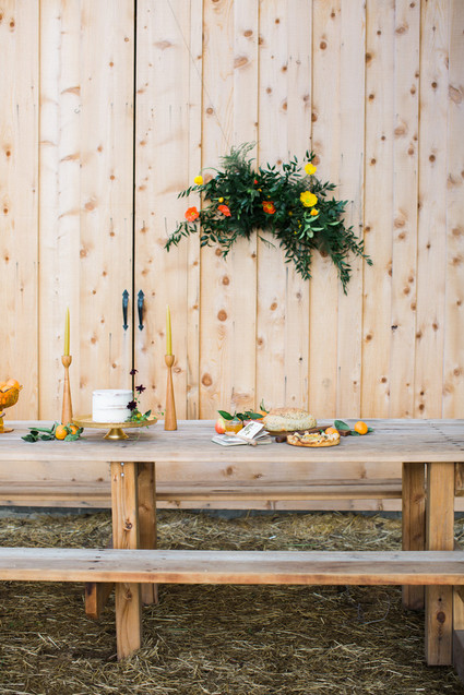 Ojai wedding decor Inspiration