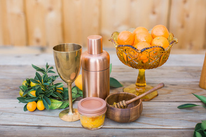 Spring cocktail