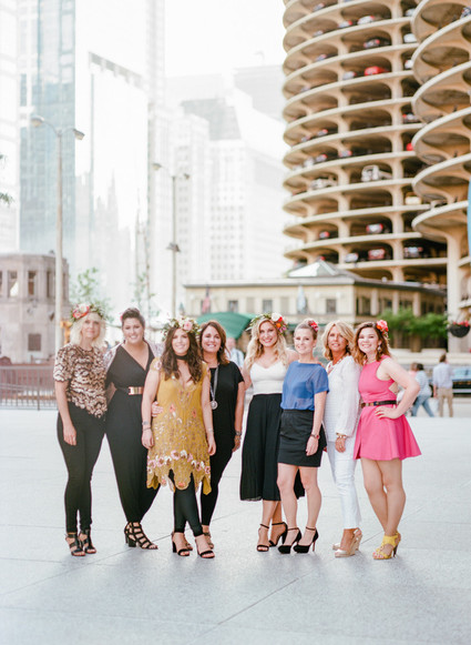 Bachelorette weekend in downtown Chicago