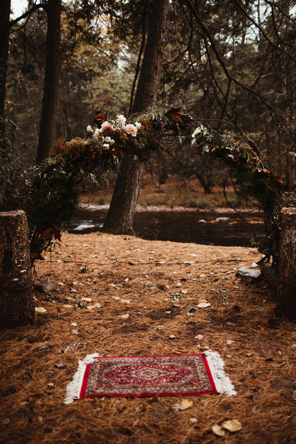 Woodland Vintage Wedding Inspiration