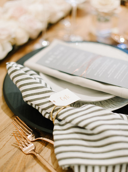 Modern place setting Inspiration