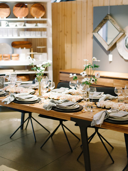 Modern tablescape