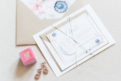 Spring wedding invitations