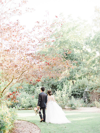 Spring wedding portrait