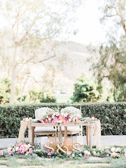 Sweetheart table