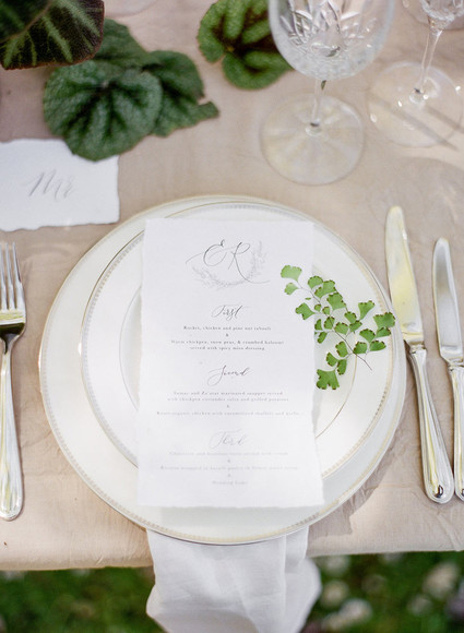 Place setting Inspiration