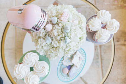 Pastel bakery 1st birthday party Inspiration