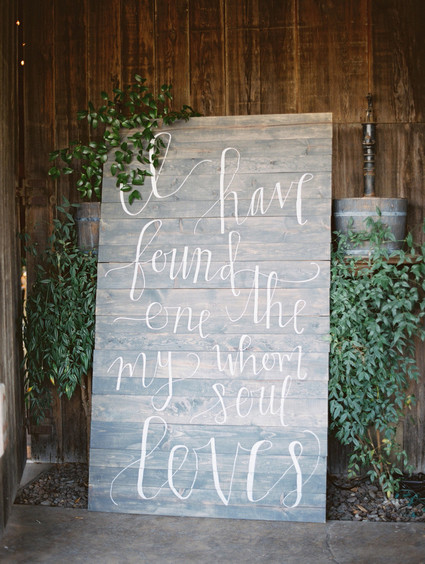 Wedding calligraphy