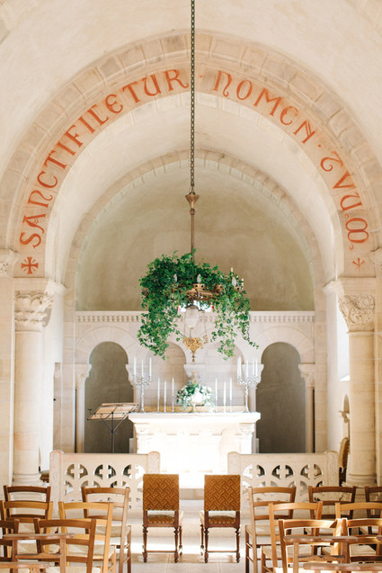 Real wedding at a French Chateau
