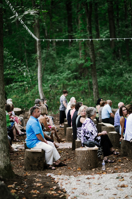 Bohemian backyard wedding in Pennsylvania