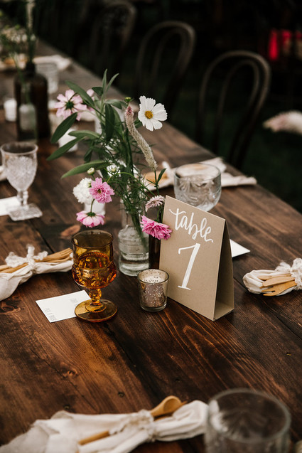Bohemian tablescape