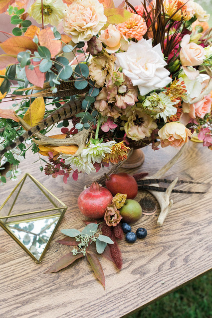 Fall wedding flowers