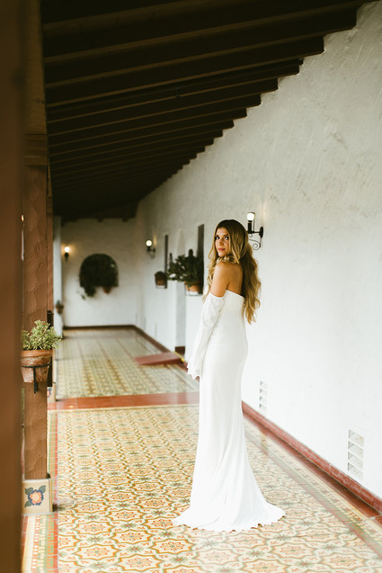 Boho wedding dress