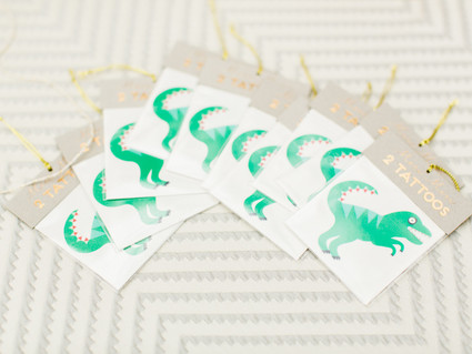 Modern dinosaur 1st birthday party